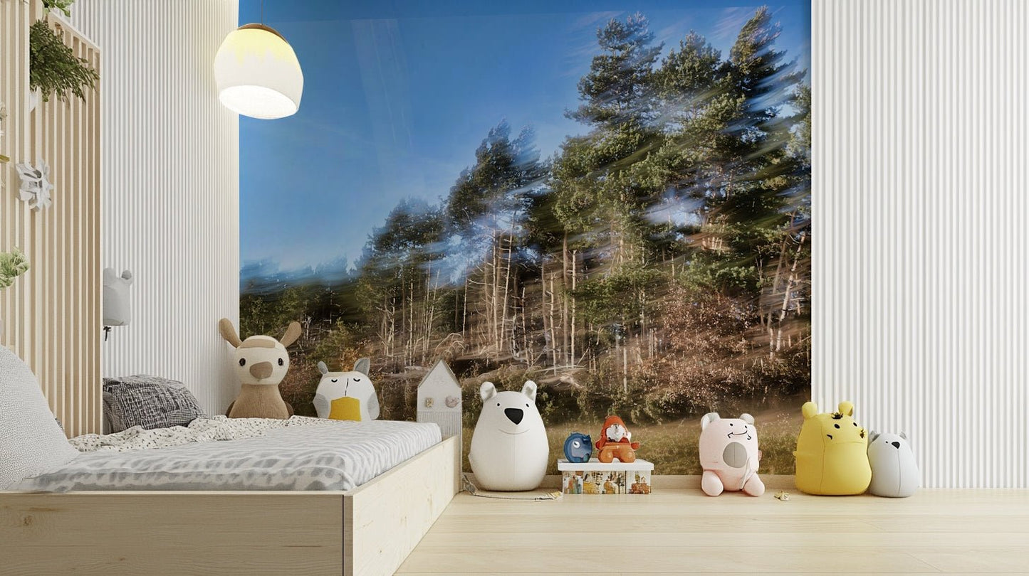 There's a strong sense of tranquility, natural harmony, and sophisticated artistry.
