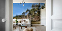 It gives a feeling of calm and immersive beauty.
