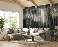 Ideal nature-inspired mural for creating peaceful rooms

