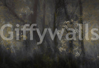 A high-quality minimalist tree wall mural for walls., GD5596