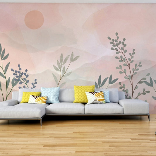 The image features large, stylized flowers with soft edges. GD4289
