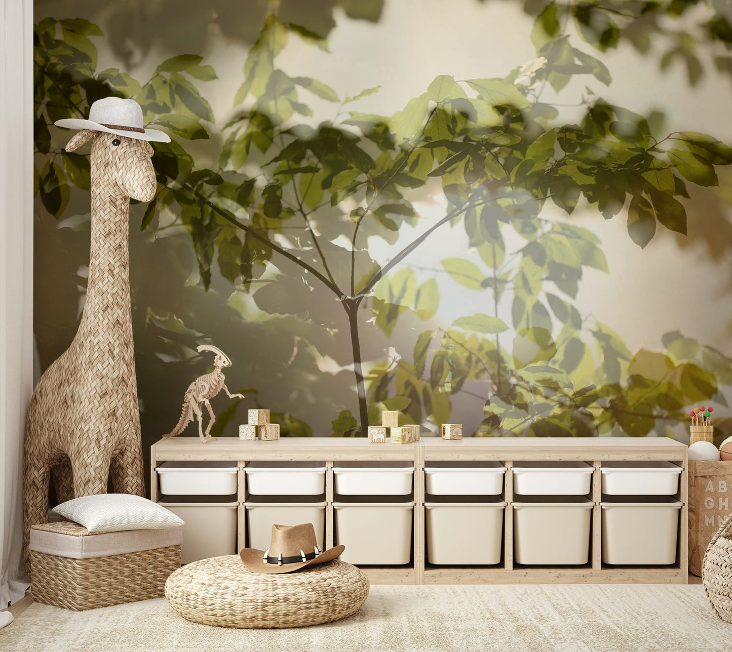 Easy-to-install mural for effortless room transformation, GD2676