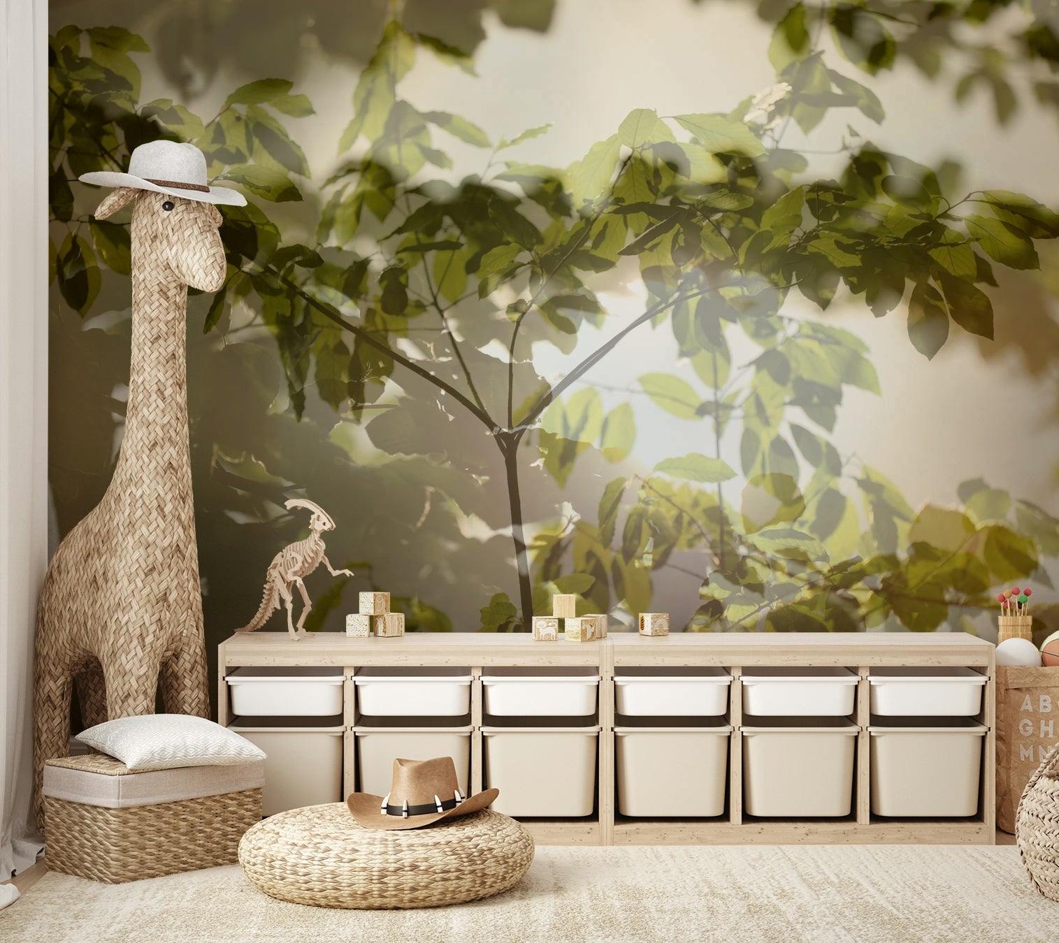 Easy-to-install mural for effortless room transformation, GD2676