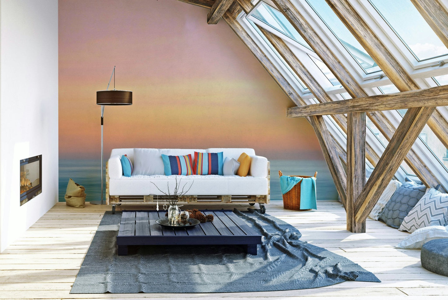 Ethereal Horizon Wall Mural

