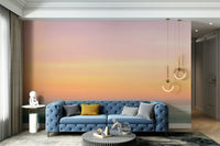 Muted earth and sky color wallpaper

