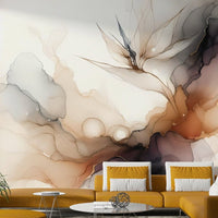 Serene abstract wall art with ethereal hues