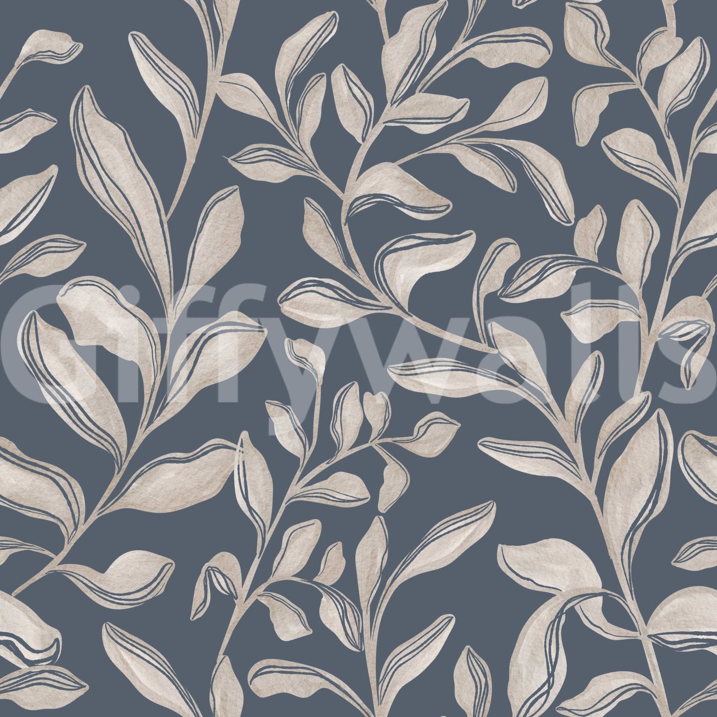 Ethereal Leaves Wallpaper⁠