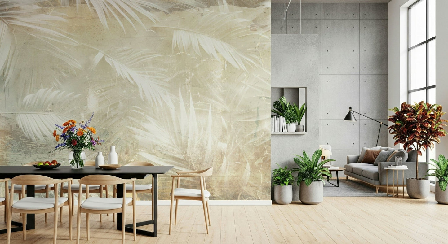 A serene tranquil tropical wall mural for your decor.