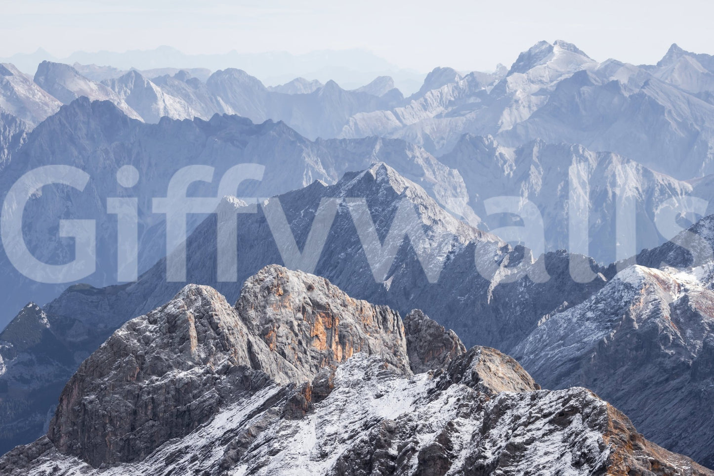 A high-quality minimalist vista wall mural for walls.