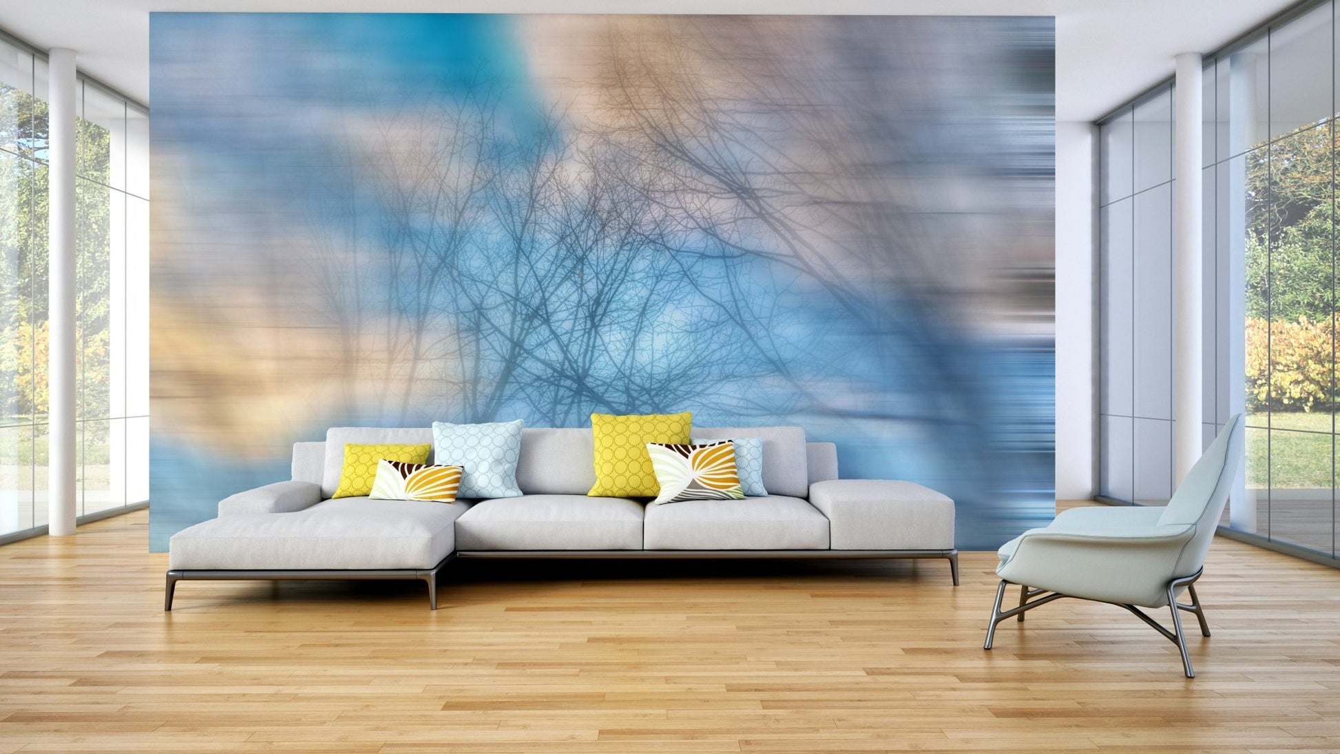 Focus on soft focus and abstract forms.

