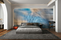 Ethereal sky abstract art.

