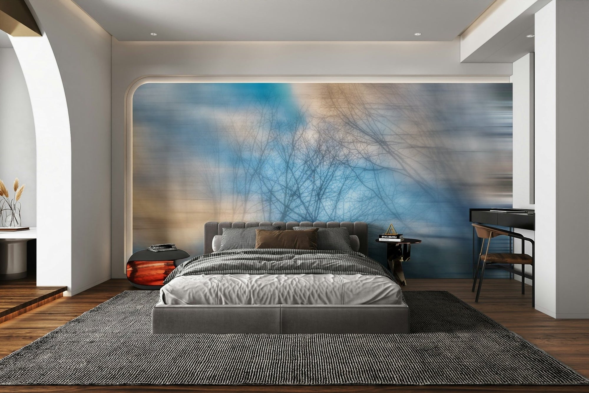 Ethereal sky abstract art. GD2810



