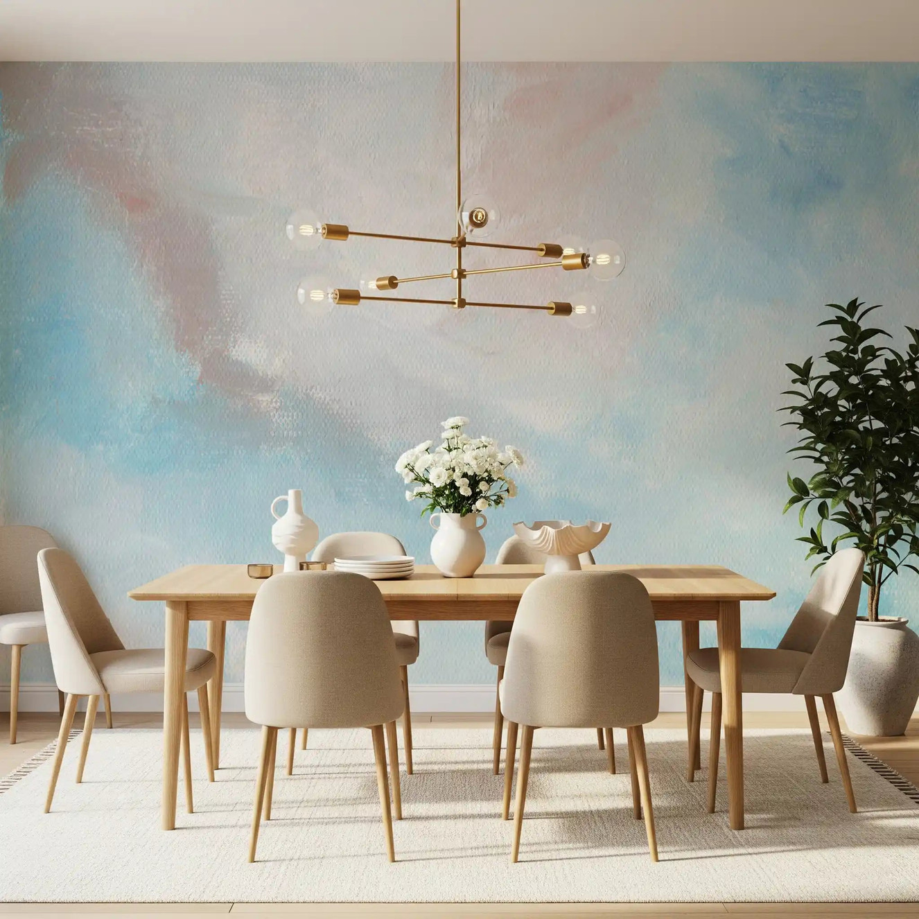 Ethereal Sky Canvas Wall Mural