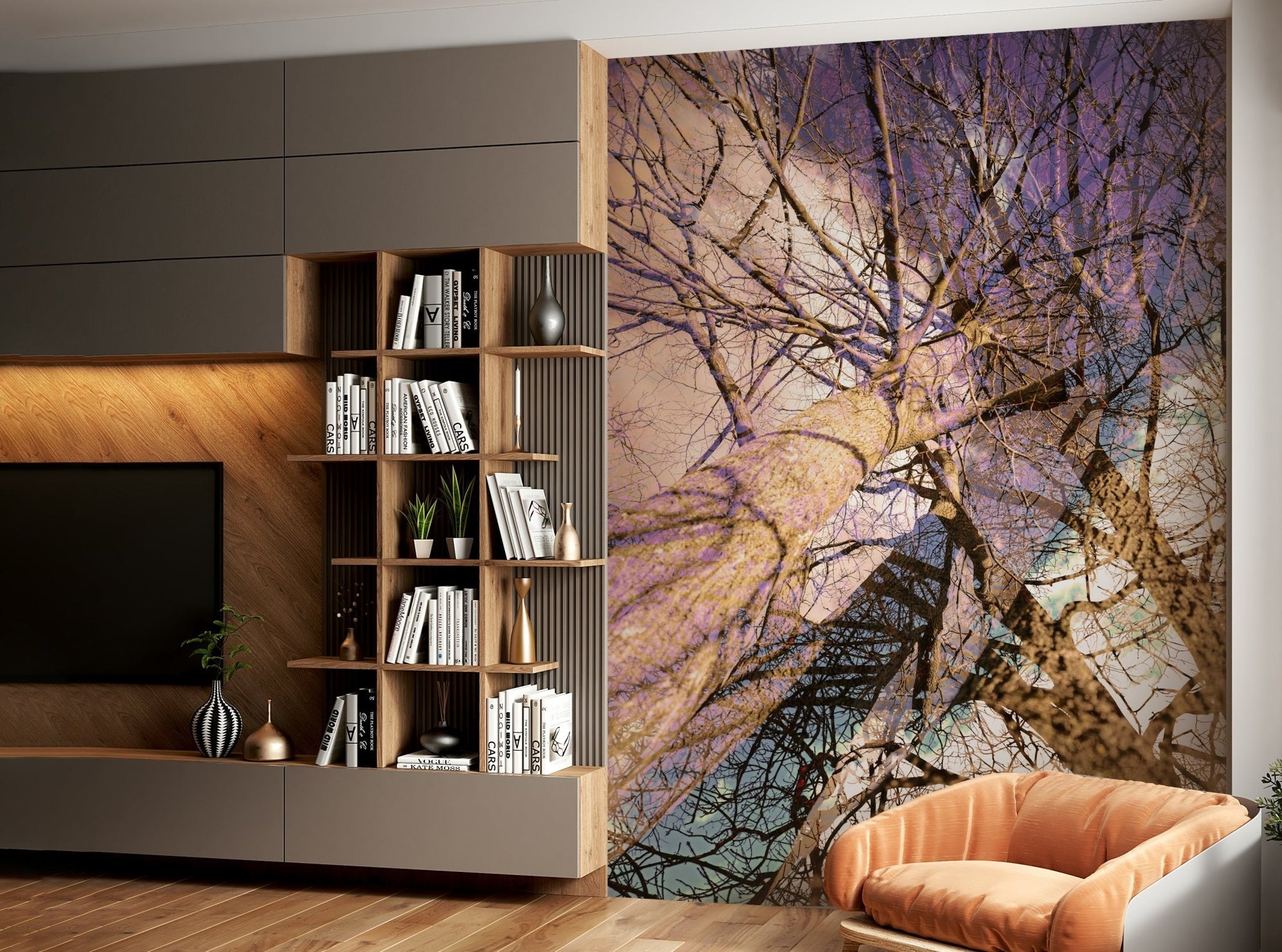 Ethereal tree reflection art. GD2818


