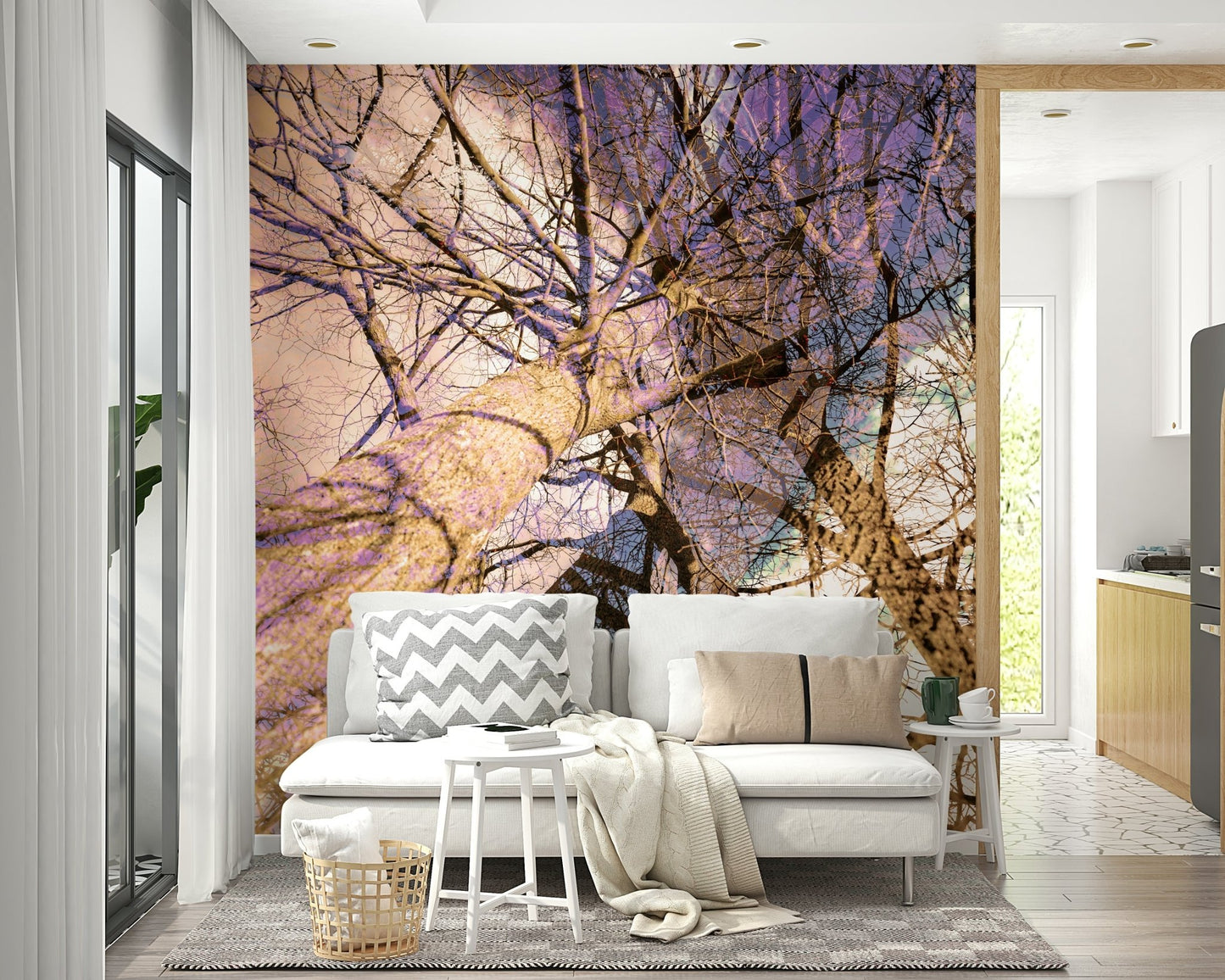 Sense of peace, tranquility, and calmness.

