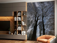 The mural covers a significant wall area, creating an immersive view., GD2686