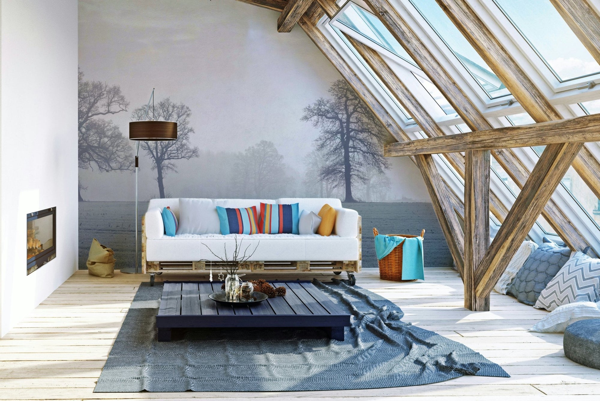 Serene forest scene. GD2996

