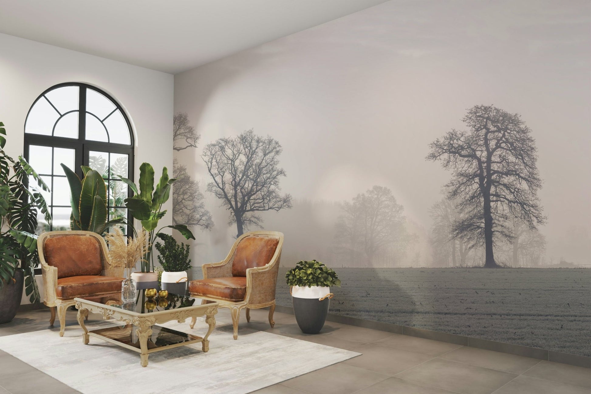 Dreamlike or otherworldly quality.

