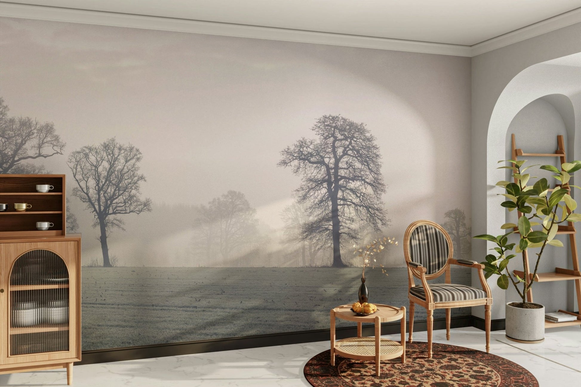 Sense of profound peace and wonder.

