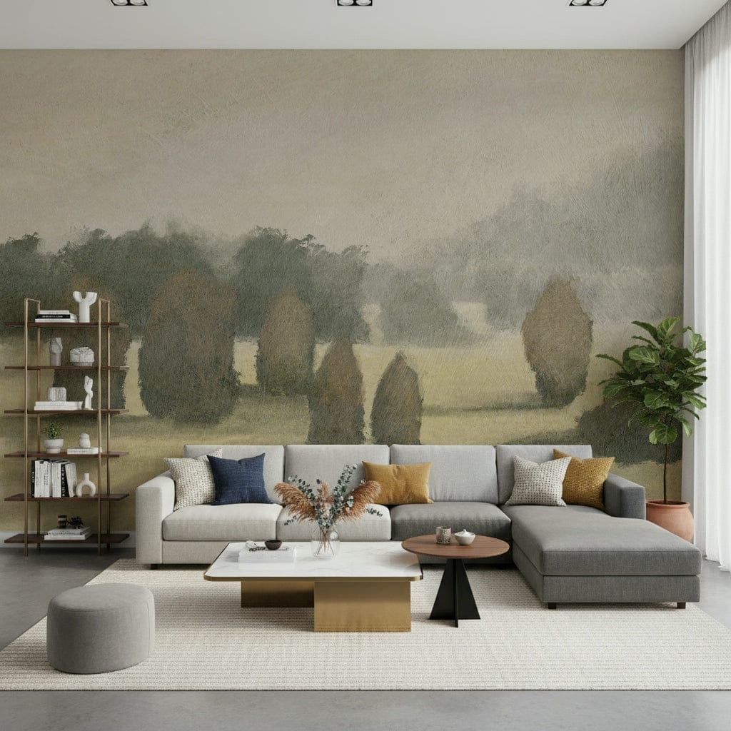 A serene dreamy landscape wall mural for your decor., GD5668