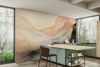 Beautiful ethereal veil mural to brighten your walls.

