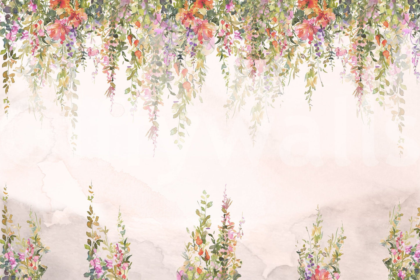 The colors appear to bleed into one another.

