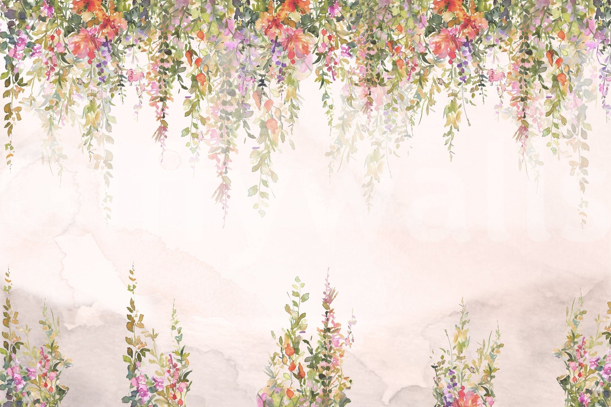 The colors appear to bleed into one another.

