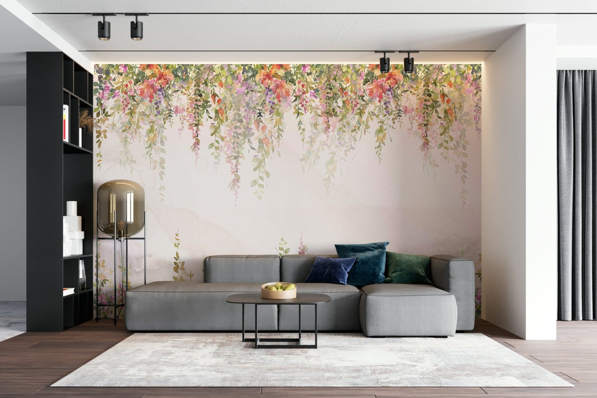 A peaceful floral design in a watercolor style. GD4149


