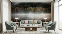 Dramatic reflection wallpaper for walls, Ethereal Waters print.