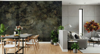A contemplative gentle forest wallpaper mural for a feature wall., GD5608