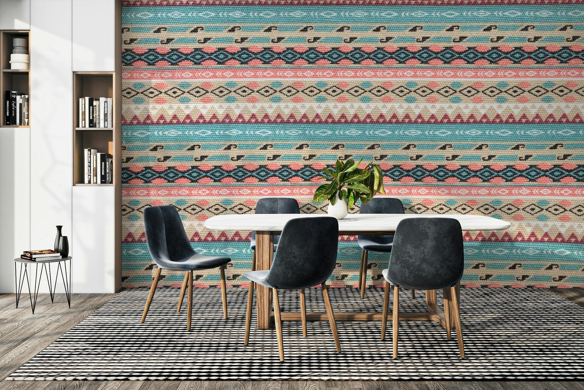 Intricate patterns inspired by hand-woven textiles. GD2979

