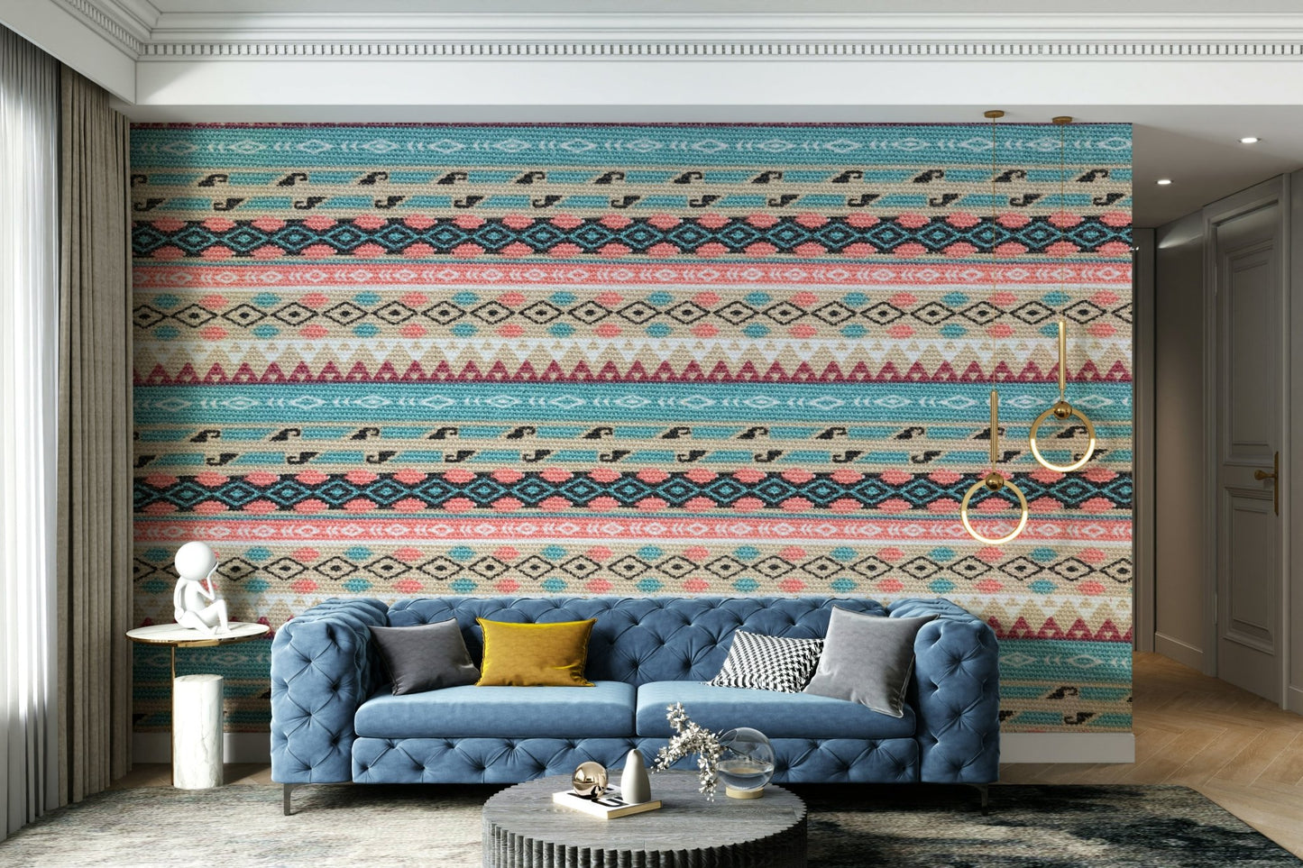 Rich textures and detailed artistry.

