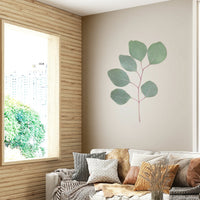 Eucalyptus elegance mural for nature-inspired spaces

