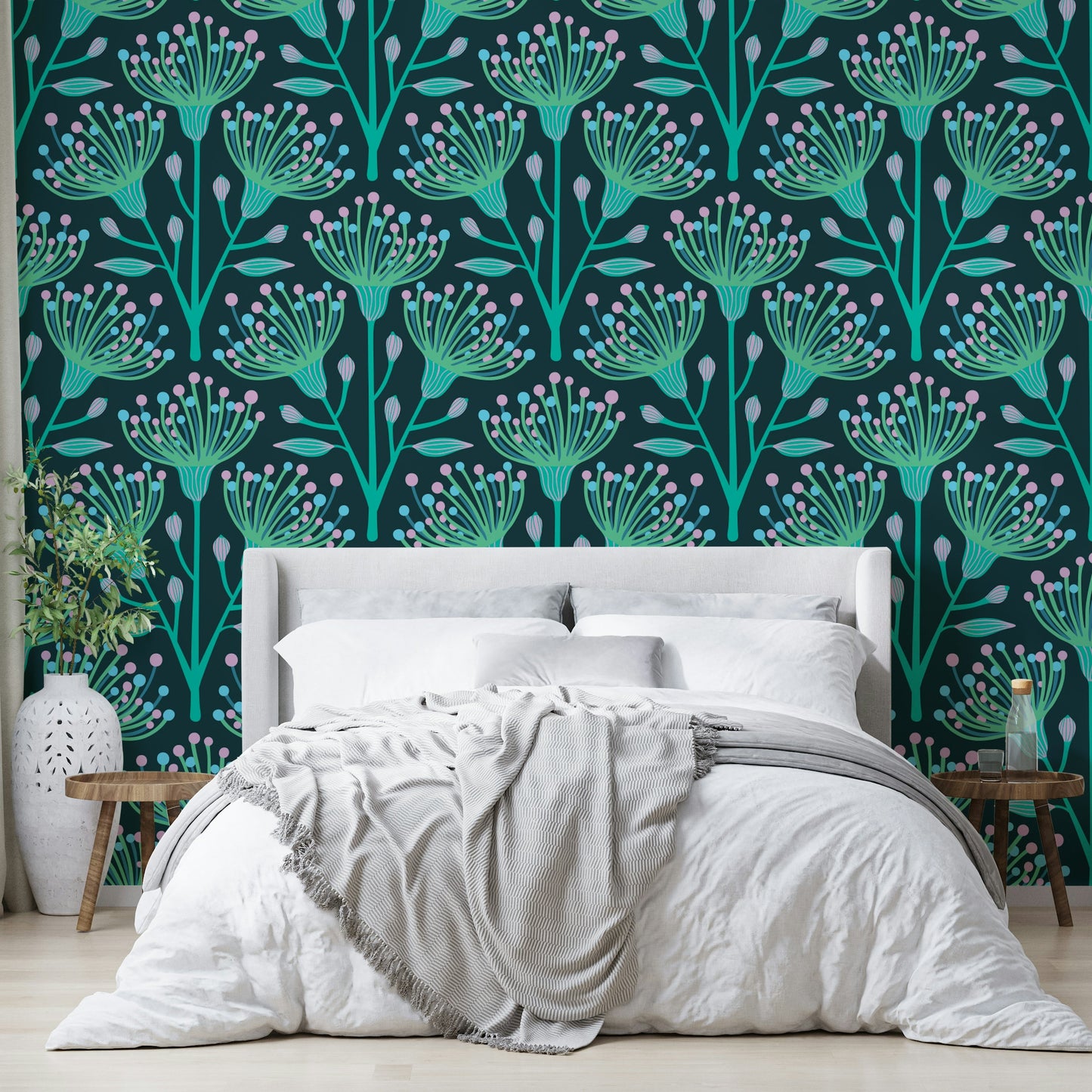 The mood is peaceful and serene.

