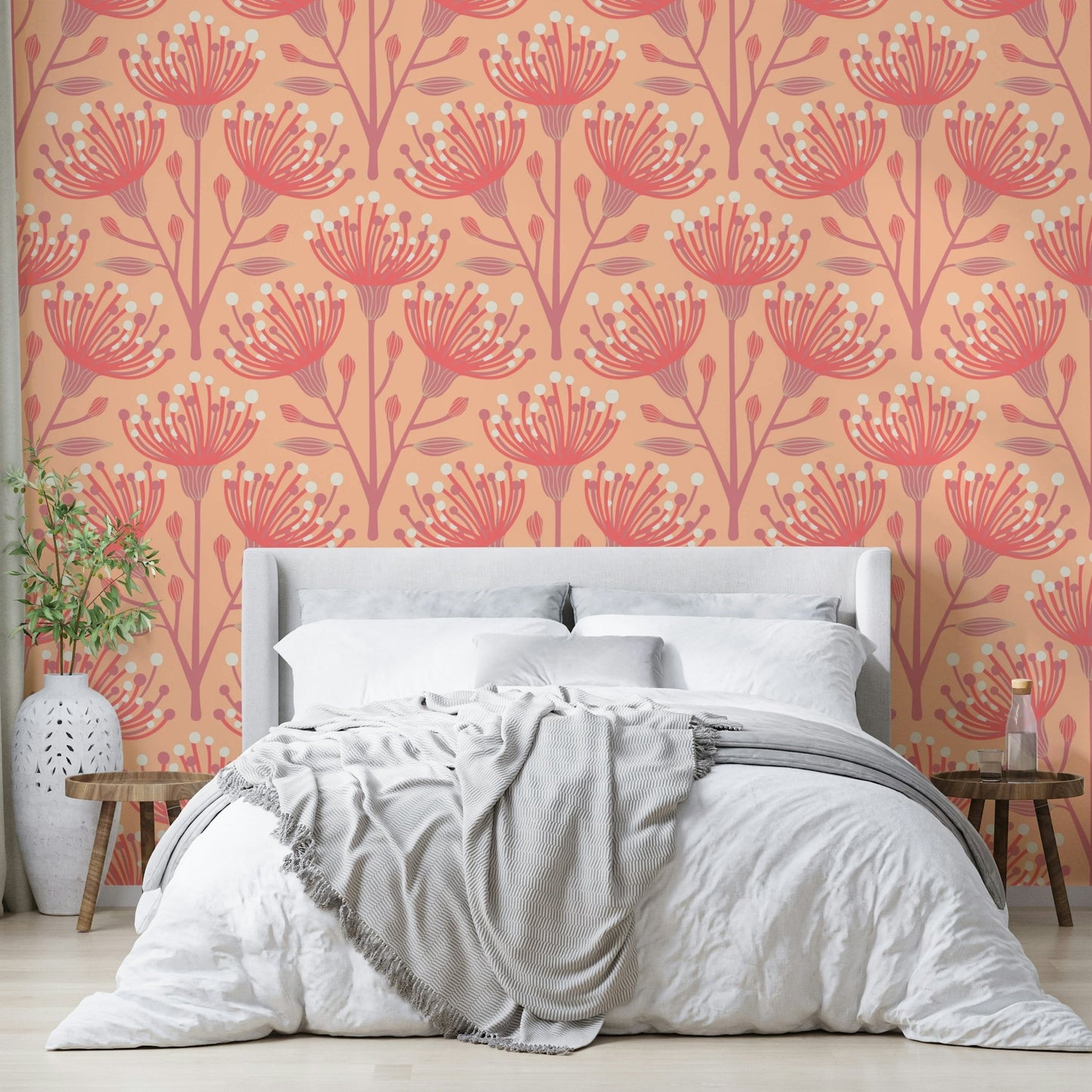 The background is a soft, light color, making the design stand out.

