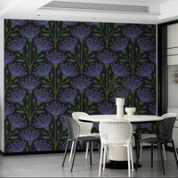 The background is a dark color, making the floral design stand out.

