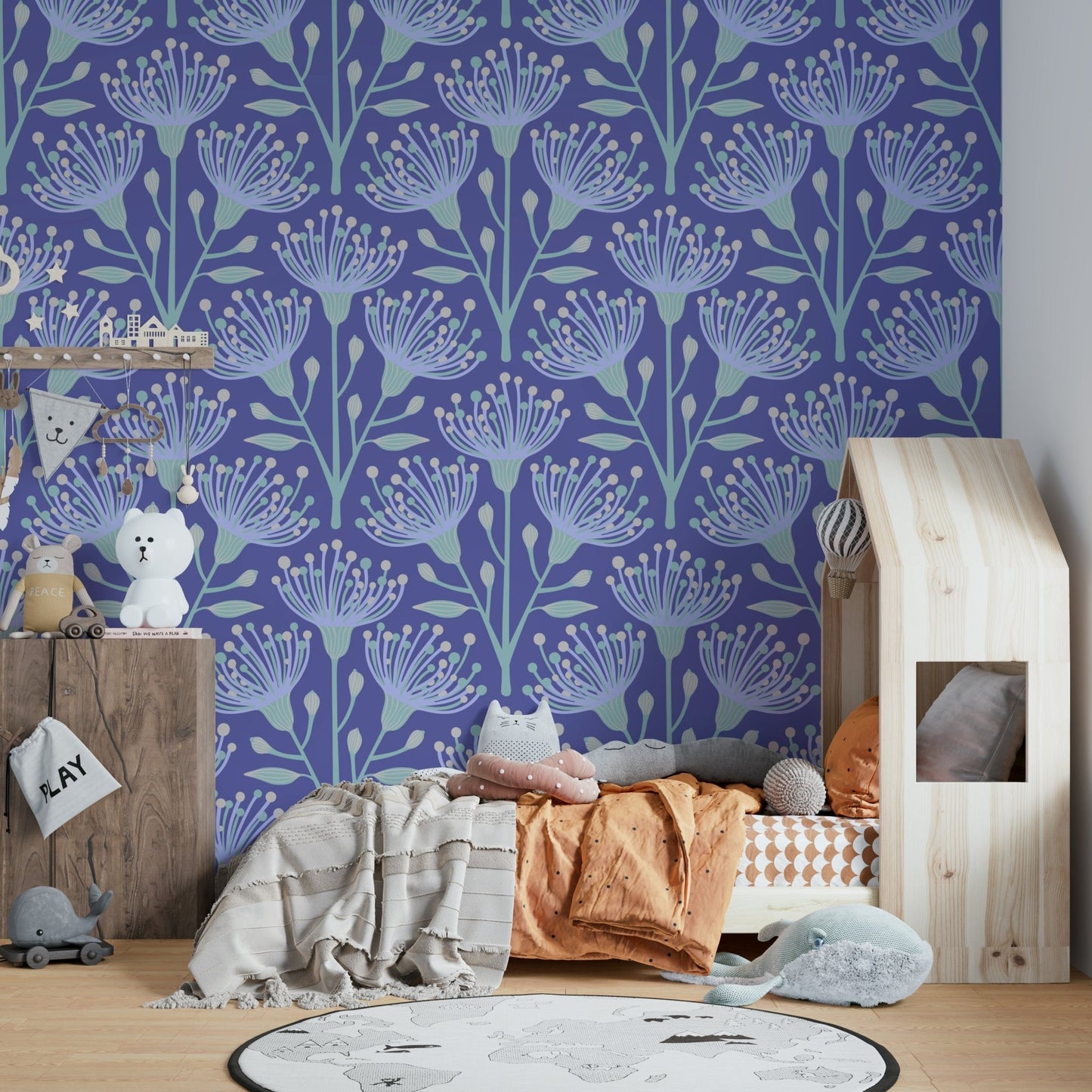 The high-quality print shows the detailed lines of the art.

