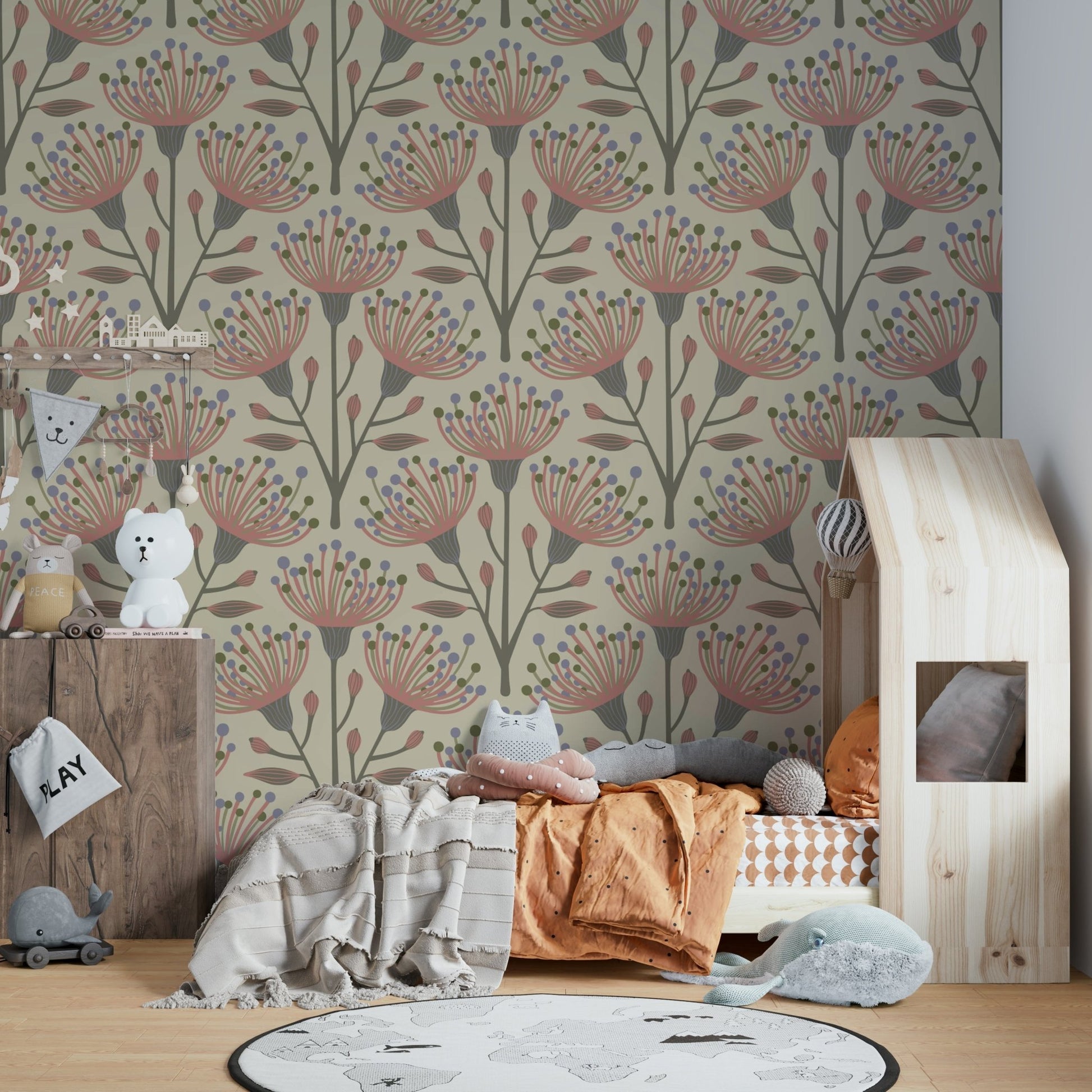 The background has a soft, light, and natural feel.

