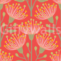 The design is non-realistic and interpretive.

