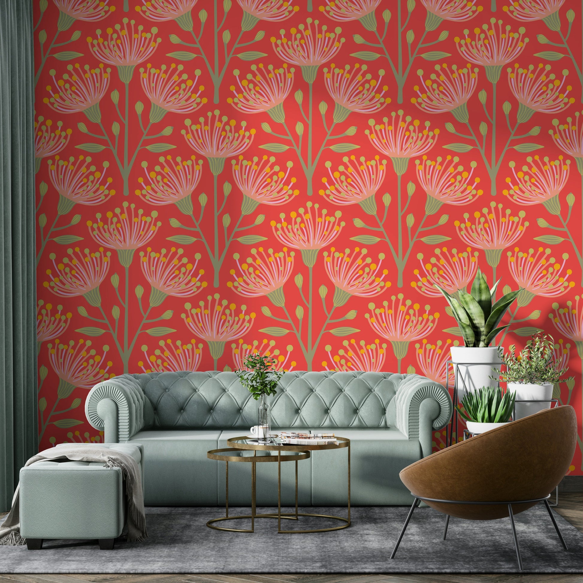 The mood is peaceful and serene.

