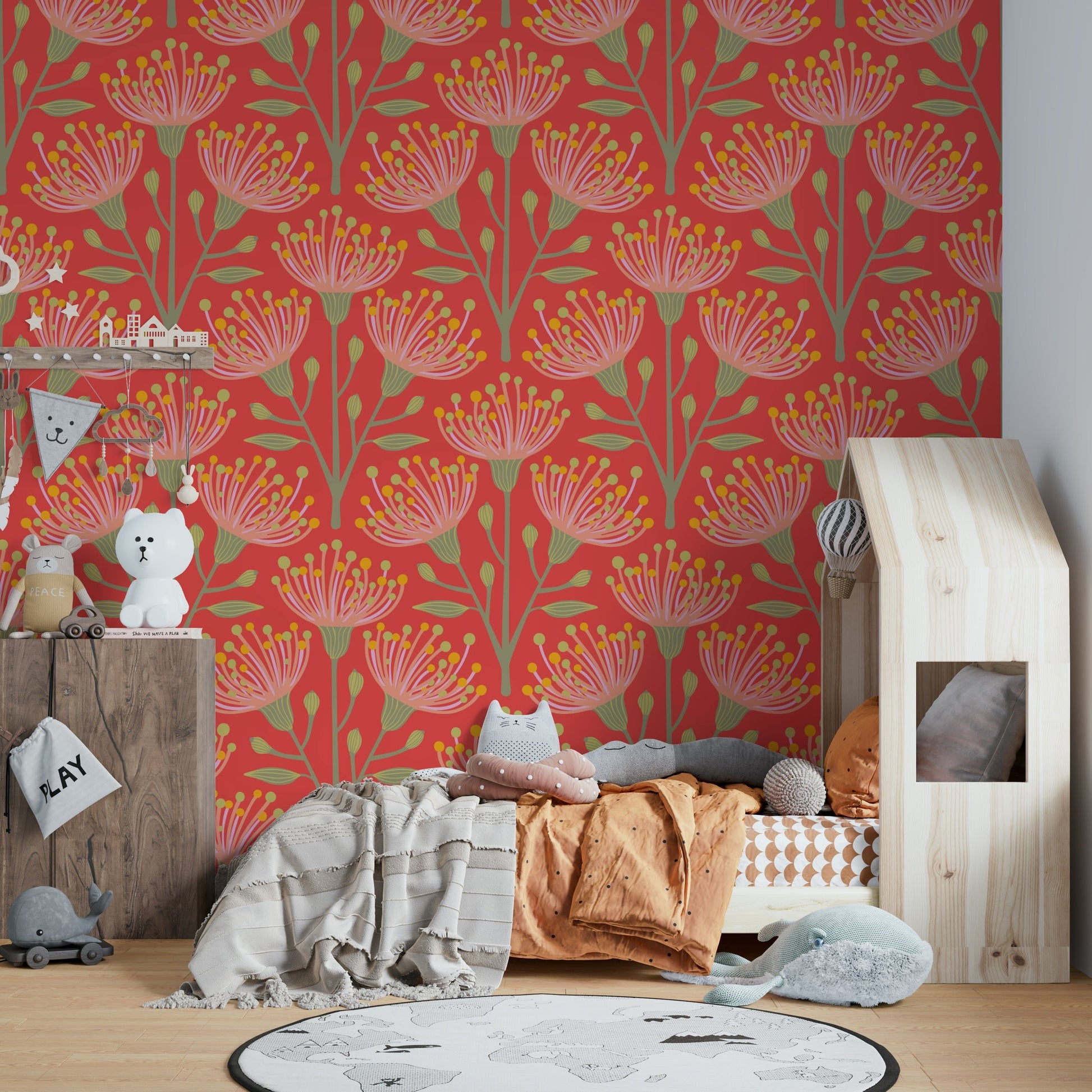 The design gives a feeling of quiet, natural beauty.

