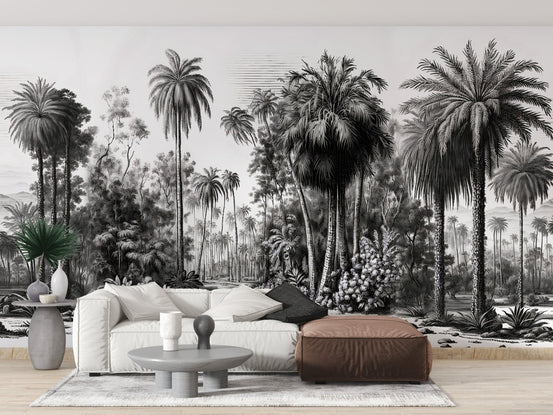 Eucalyptus Black Trees Wallpaper, A487
