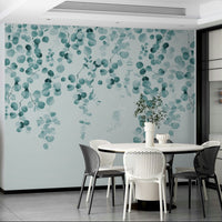 Modern eucalyptus vine wall art

