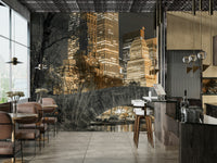 Evening in Central Park Wall Mural: Sunset View