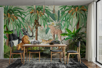 Exotic Eden Tropical Tapestry Wall Mural


