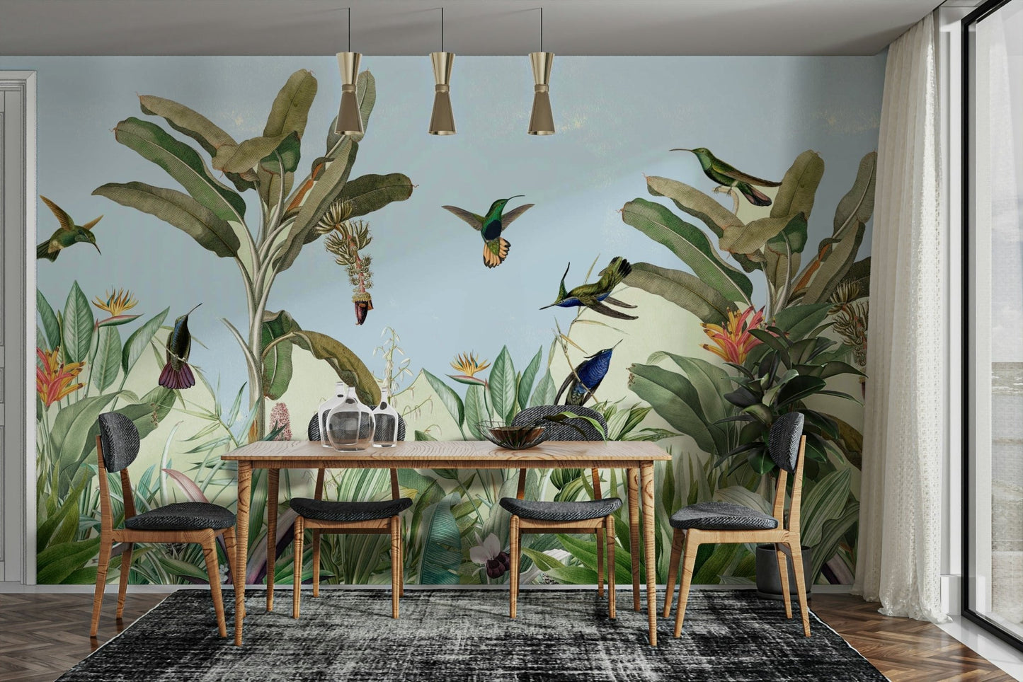 Teeming with colorful, unique plant life.

