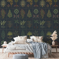 This wallpaper is perfect for a bathroom, kitchen, or a contemporary living space.
