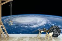 The colors are muted except for a light patch in the center.

