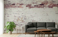 Installation image showing the simple application of Faded Heritage peel and stick wallpaper., GD6120