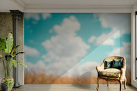 The wallpaper for walls being installed., GD4564
